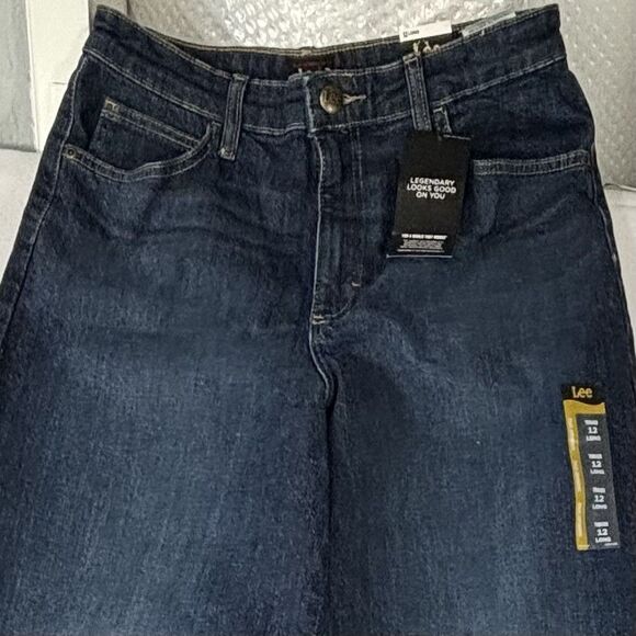 LEE Women's Legendary High Rise Jeans Trouser Inner Strength - Picture 2 of 15